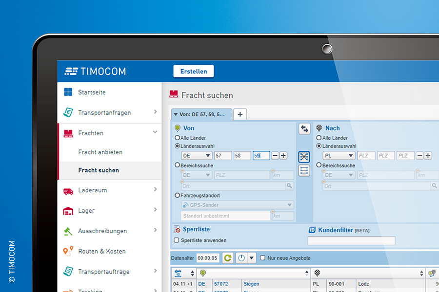 Beiladung | TIMOCOM Transportlexikon