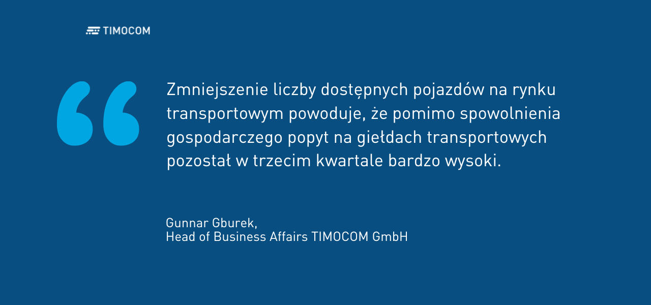 Citata iš Transporto barometro, Q3 2024