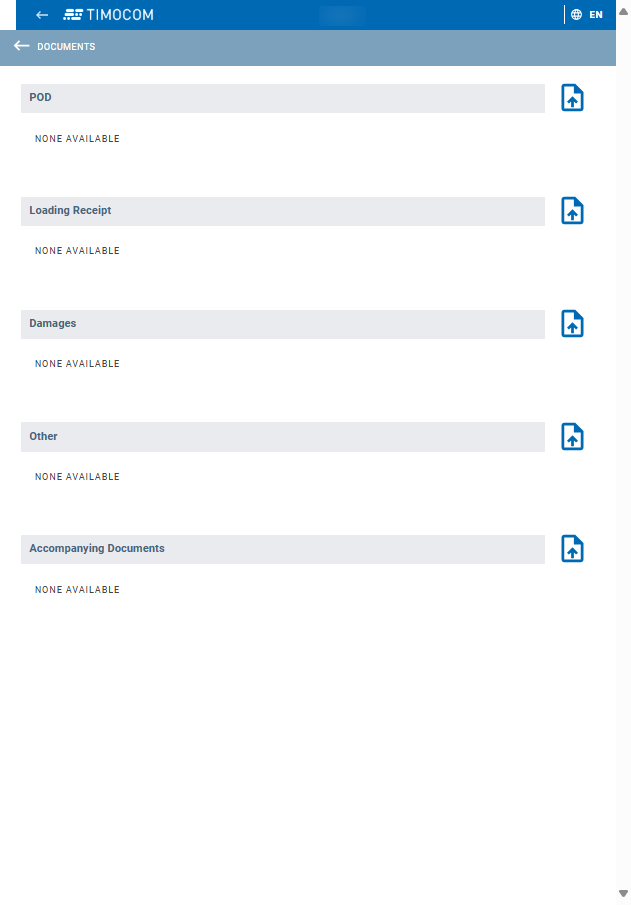 Document upload