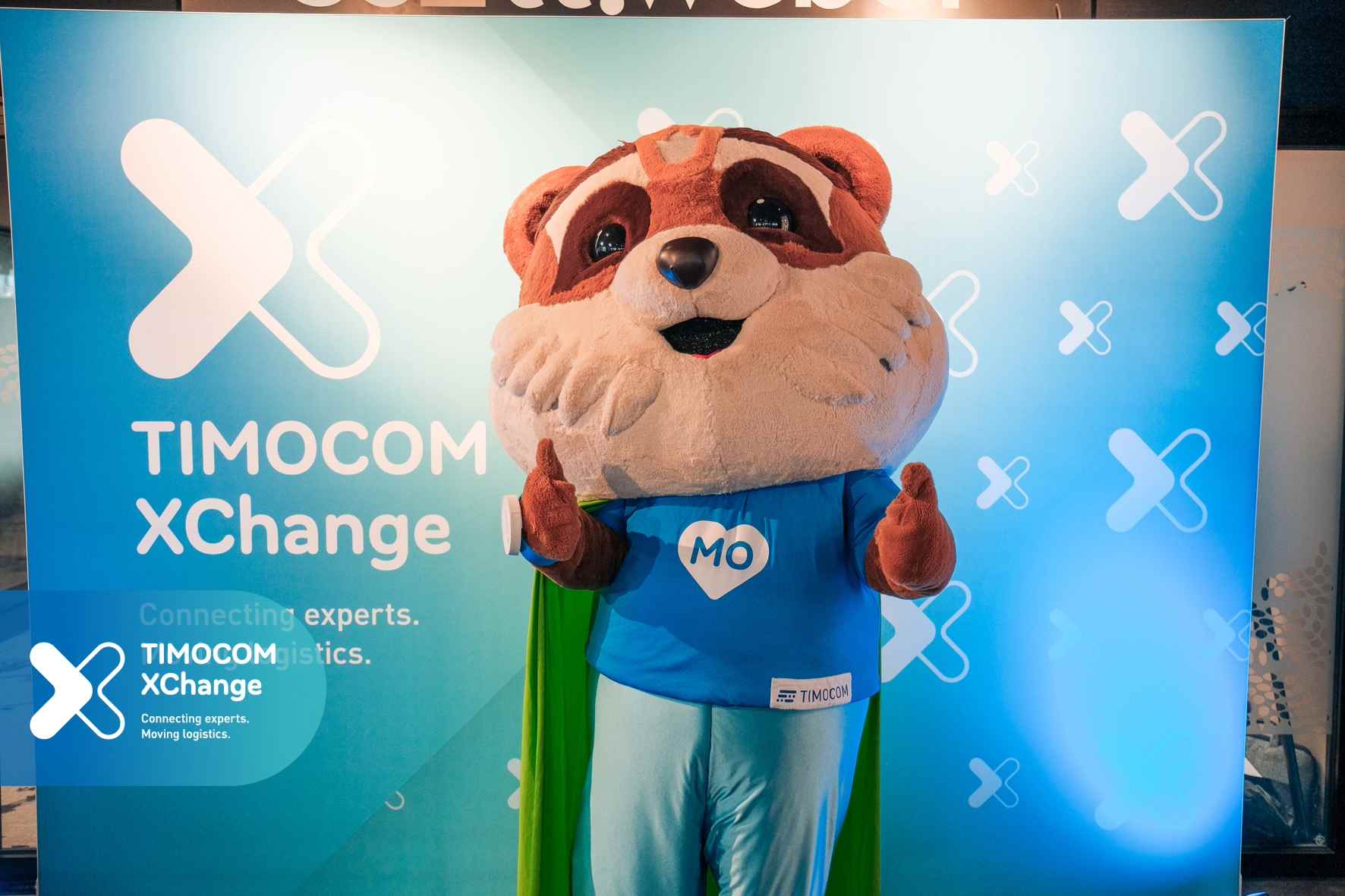 TIMOCOM XChange - maskot MO