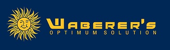 Waberer's International official logo_OPTIMUM SOLUTION with full Sun