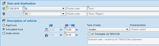 Freight-exchange-Quickly-enter-vehicles