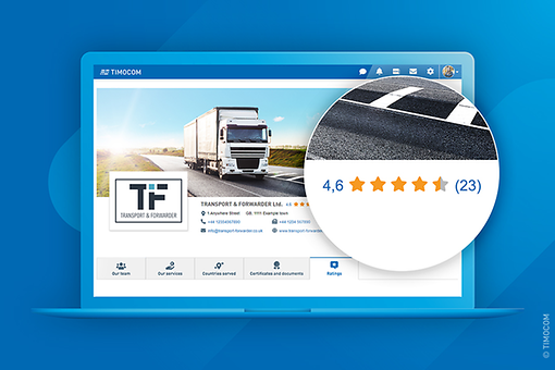 Funkcija ocjenjivanja TIMOCOM Funkcija ocjenjivanja TIMOCOM