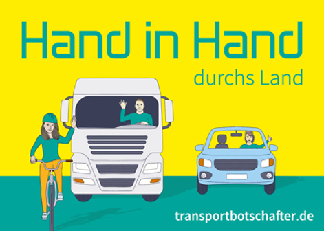 Aufkleber Hand in Hand_hell