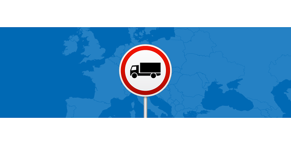 Zakaz ruchu pojazdów ciężarowych Zakaz ruchu pojazdów ciężarowych