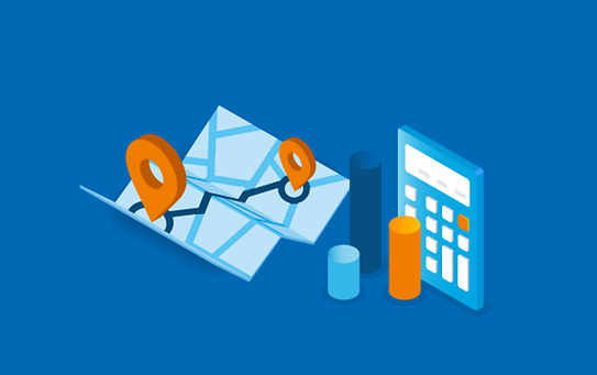 Find the best route to your destination and calculate the exact cost Find the best route to your destination and calculate the exact cost