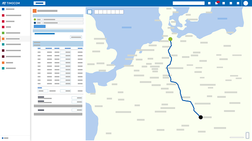 TIMOCOM Marketplace LKW-Route berechnen TIMOCOM Marketplace LKW-Route berechnen