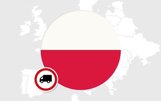 Rijverbod Polen Rijverbod Polen