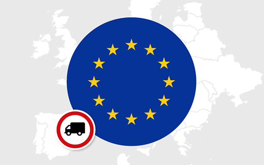 Europa rijverbod Europa rijverbod